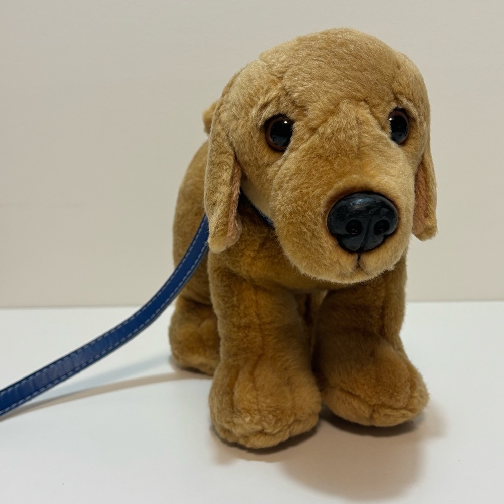 Keel Toys Labrador Puppy On Leash Plush
